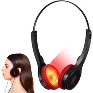 Ear Red Light Therapy, 650nm/850nm/940nm Infrared Deep Penetration, Wearable USB Powered, for Genera