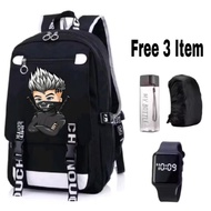 Free Fire Children's School Bags - Free Fire Children's Backpacks - Free Fire Character School Bags