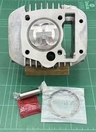 เสื้อ125ลูก59/4วาวปลอกยาวลูกสูบสลัก13มิลปลอกสูบยาวกว่าของเดิม15มิลใส่125iไฟเลี้ยวบังลมและ125คาร์บูR-