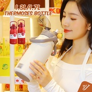 McJoden - THERMOS BOTTLE Cille 1.3L/1.7L 316SS Stainless Steel Vacuum Flask Thermoses Water Bottle [