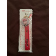 Acrylic keyring woojin ab6ix pop up store park woojin ab6ix