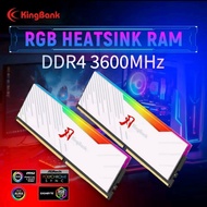 Kingbank Sharp Blade RGB Ram DDR4 2x8GB 16GB 3600Mhz CL18 99% Like New