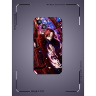 One Piece Red Hair Shanks Niche All-Inclusive Japanese Comic Phone Case Suitable for iPhone14 Liquid Silicone 13/12/11 Apple 15ProMax Glossy Glass Anime Two-Dimensional Protective Case