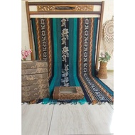 Woven Fabric Ikat Blanket Ethnic Motif Lombok Toraja Sumba Ntt Dayak Nusantara