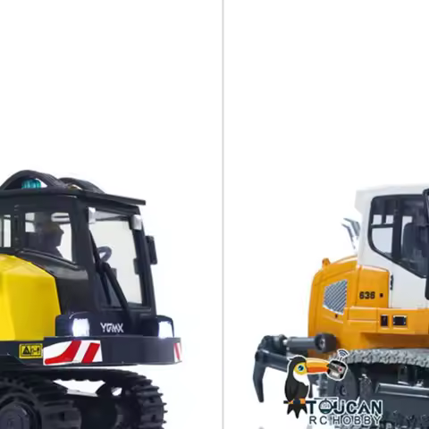1/50 T14R RC Dump Truck K970 Excavator LR636 Electric Loader Model Remote Control Construction Vehic