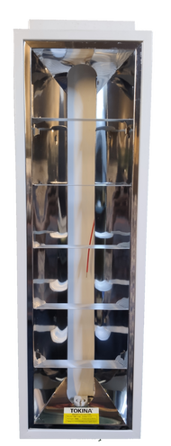 1 x 20W Recessed Troffer 1 x 18 Recessed Lighting Fixture 1x 20W Louver Reflectorize Fluorescent Hou