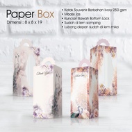 Souvenir Box Size 8 x 8 x 19 IVORY (U Soap Pump/)