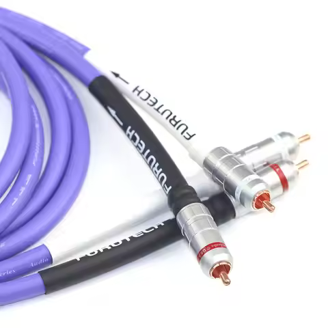 Japan original FURUTECH flagship FA-αS22 OCC audio signal cable 2RCA CD power amplifier cable AV cop