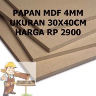 4MM MDF BOARD SIZE 30X40CM