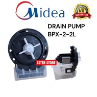 MESIN MIDEA 1-TUB FRONT LOADING WASHING MACHINE DRAIN PUMP BPX 2-2L HIGH QUALITY