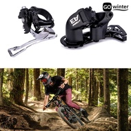[GW]Speed Shifter Low Friction Smooth Performance Trigger-Type 3x9 Bicycle Thumb Shifter Derailleur Lever Replacement for Mountain Road Folding Bikes