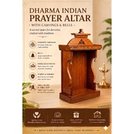 Wooden Dharma Indian Prayer Altar