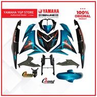 Yamaha Y15ZR Ysuku V3 Body Cover Set & Sticker (Cyan) B17-F0000-80-P9 (CM6) Original HLY