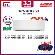 ACSON AIR CONDITIONER REINO SERIES R32 INVERTER (4 & 5 STAR) BUILT-IN WIFI