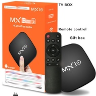MX10网络电视播放器安卓14机顶盒4K单频TVBOX电视盒