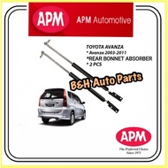 Apm Rear Bonnet Absorber / Gas Spring / Tailgate Damper for Toyota Avanza Old 2003 - 2011 Year (2PCS)