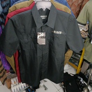 KEMEJA Shirt E!Ger RALEIGH WORK Shirts ORIGINAL