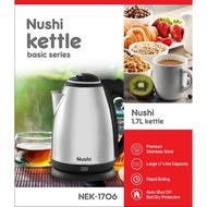🔥 ONLINE EXCLUSIVE 🔥 NUSHI ELECTRIC KETTLE WITH HIGH QUALITY [ 1 YEAR SG WARRANTY ]