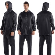 Adult Raincoat Set Motorcycle Waterproof Raincoat Split Type Pvc Raincoat Men and Female