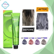 Bremod New Hair Colors Fashion Ash Gray Purple Ash Light Pink Blonde Smokey Brown Gray Blue 100ml