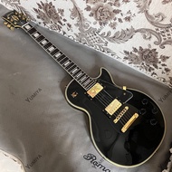 Gibson Les Paul Black Custom Electric Guitar