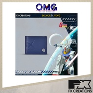 FX Creations RX-78-2 Gundam Leather Wallet GUFW244019-98 Gundam Men Wallet Bifold Wallet Cardholder 