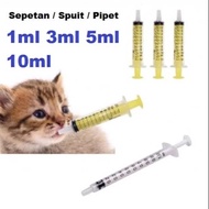 1ml 3ml Injection Syringe for Dogs and Cats | Cat Syringe 2ml 3ml 5ml 10ml Cat Syringe Cat Pipette A