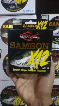 Senar Pancing PE Samson X12 300 Meter dan 600 Meter