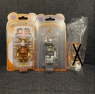 Bearbrick 100%招財貓達摩