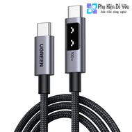 Cáp UGREEN Uno USB-C to USB-C 100W dài 0.5m/ 1m/ 2m/ 3m - L509 [Phân phối chính hãng]
