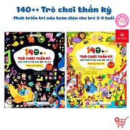 Book - 140++ magical games, comprehensive brain development - For children 3-9 years old - Dinh Ti B