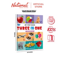 My First Book Three In One Trade Paperback - Alphabet