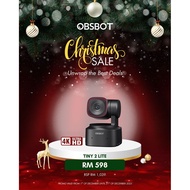 OBSBOT TINY 2 LITE 4K USB AI PTZ Tracking Camera