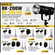 Bokelai Professional Studio Lighting Kits