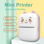 Portable Printer Mini Photo Printer Student Wrong Question Printer Mini Label Printer Stationery Sch