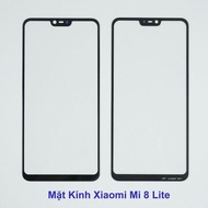 Xiaomi mi 8 lite glass, screen laminated glass with oca glue M1808D2TG, redmi glass, mi8 lite glass 