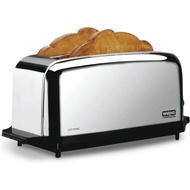 Commercial Wct704 4 Slice Extra Long Slot Light Duty Pop-up Toaster, 120v, 5-15 Phase Plug