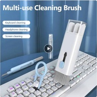 Keyboard Cleaning 7-in-1 Kits Airpods Cleaner Headset Cleaner Pen Laptop Screen Cleaning Bluetooth Earphones Cleaning Ki