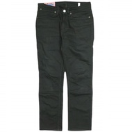 Acne Studios Bla Konst Italian-made 5-pocket skinny denim pants (1152-343-0194), size 28, black, zip