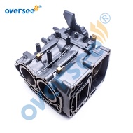 6B4-15100 Crankcase Assy For Yamaha Outboard Motor 2T 9.9HP 15HP 15D 9.9D Enduro Series 6B4-15100-00