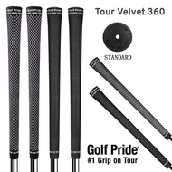 【Ready Stock】Tour Velvet 360 Rubber Golf Grip Golf Club Standard Iron Cabon Yarn Technology Long Las