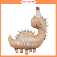 Dragon Balloon NM370 Happy Birthday Birthday Birthday Decoration 80cm
