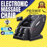 Electronic Massage chair touch screen display  Remote control Kerusi urut badan rumah Healthy home f