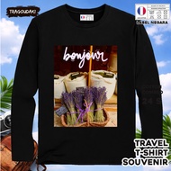 FRANCE LONG-SLEEVED SOUVENIR T-SHIRT 34 WEAR NATIONALTAG ASAL FRANCE COTTON 24S SOUVENIR PREMIUM GIF