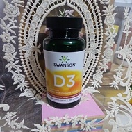 Swanson Vit D-3 5000 IU Bone Health Immune Support Healthy Muscle Function D3 5000IU 125MCG