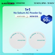 INNISFREE No Sebum AC Powder 5g Duo