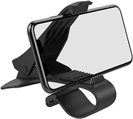 DFV mobile - Car GPS Navigation Dashboard Mobile Phone Holder Clip for Wiko Rakuten Hand 5G (2022) - Black