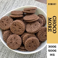 [ Biskut Timbang ] - Julies Choco More  300g / 500g / 1kg - Biscuit Choco More  - Biskut Legend / Bi