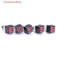 (Takashiseedling) 5pcs 3PDT 9-Pin Guitar Effects Stomp Switch Pedal Box Foot Metal True Bypass
