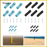 Gepnoo 6x Beach Volleyball Lines, Borderline Field Portable Boundary Lines Accessories Court Marker 